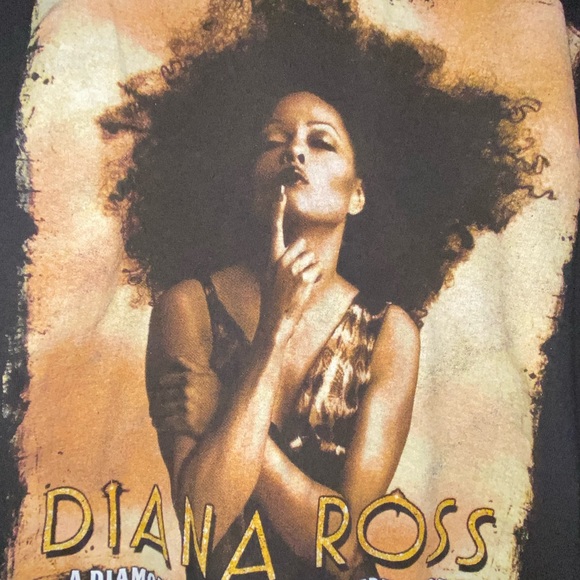 Diana Ross Top of the world Tour music T shirt - Picture 3 of 5